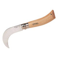 Opinel No 10 Gärtnermesser Buchenholz (Blister) | Großes Klapp-Hippenmesser für Stecklinge & Veredelung