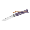 Opinel No 06 Colorama Art Deco Violett | Kompaktes Design-Taschenmesser Edelstahl