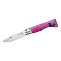 Opinel No 07 Outdoor Junior Violett | Robustes Kinder- & Outdoorsmesser mit Signalpfeife