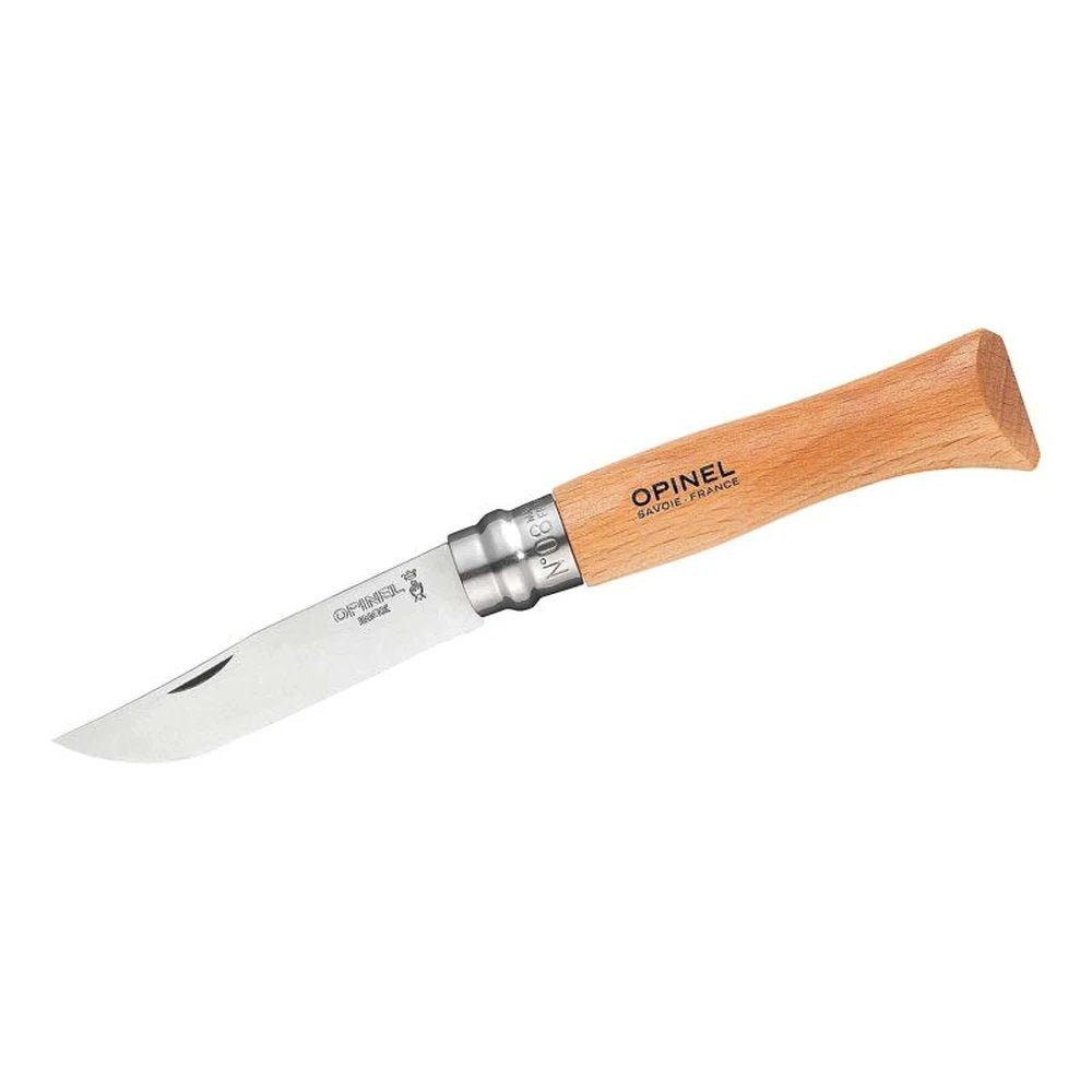 Opinel Picnic Plus Set 4-teilig | Innovatives Outdoor-Besteckset inkl. No 08 Messer