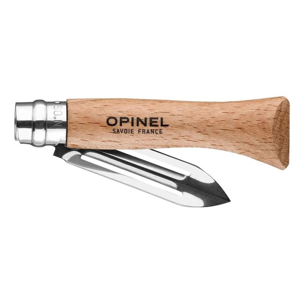 Opinel No 06 Taschen-Sparschäler Edelstahl | Die Geheimwaffe für Schmierröhrlinge
