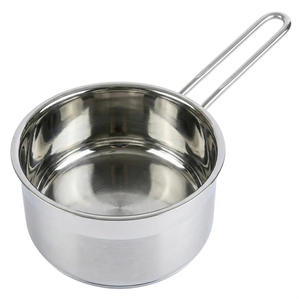 Stieltopf Edelstahl 16 cm 18 L für Induktion Milchtopf Saucentopf