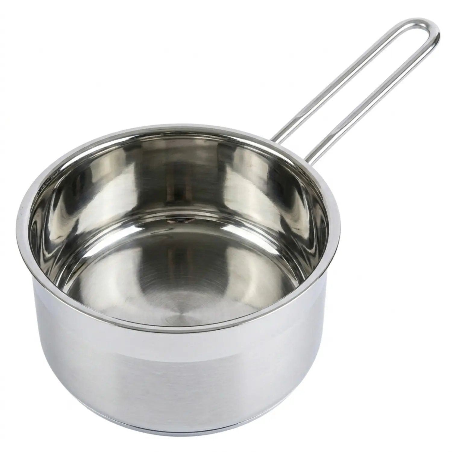Stieltopf Edelstahl 16 cm 18 L für Induktion Milchtopf Saucentopf